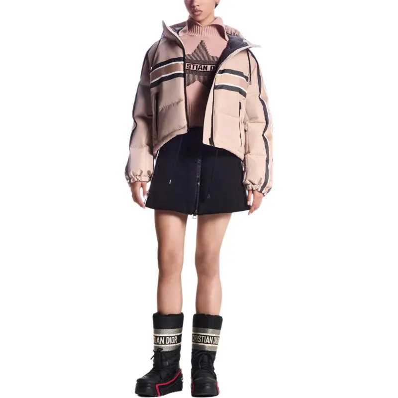 DIOR FW24 Puffer Jacket Women's Pink-2