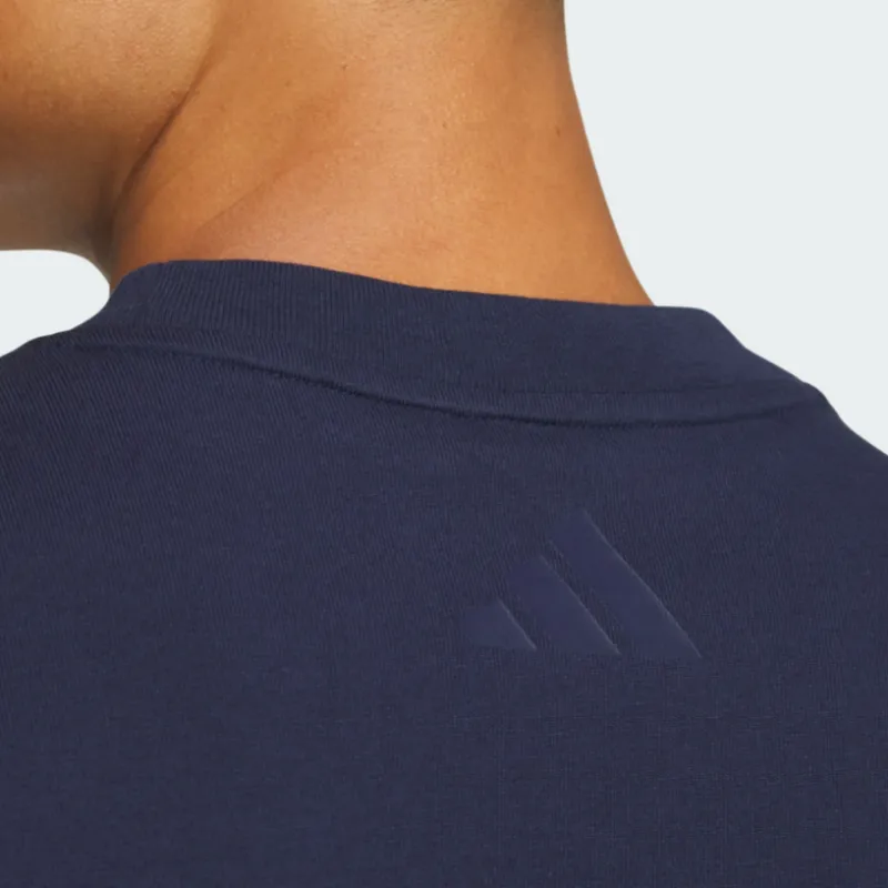 Adidas T Shirts Men Navy-5
