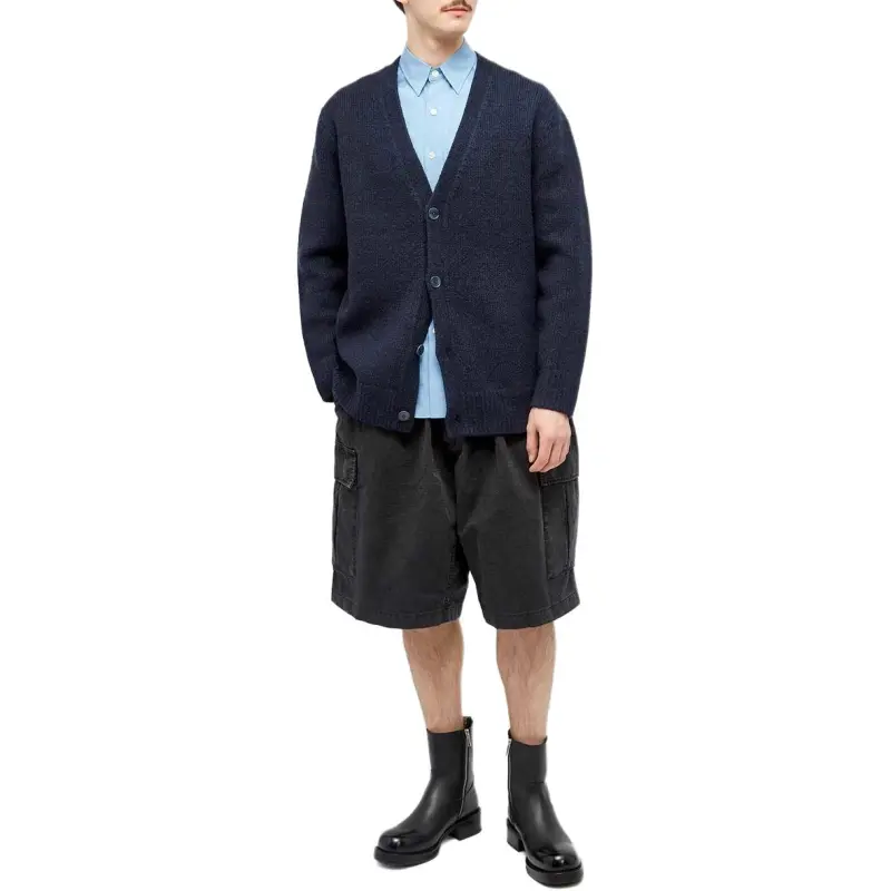Acne Studios Knitwear Men Marine Blue-2