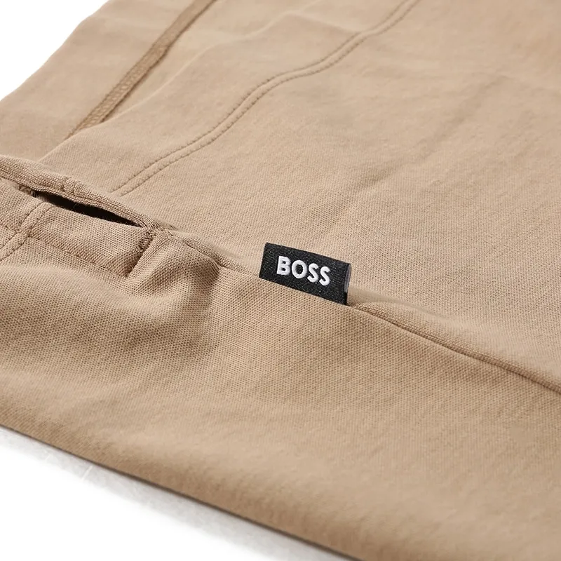 HUGO BOSS SS24 Polo Shirt Men's Light Umber-3