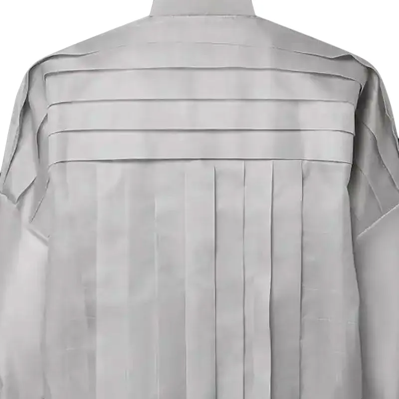 LOUIS VUITTON Utility Strip Silk Shirt-2