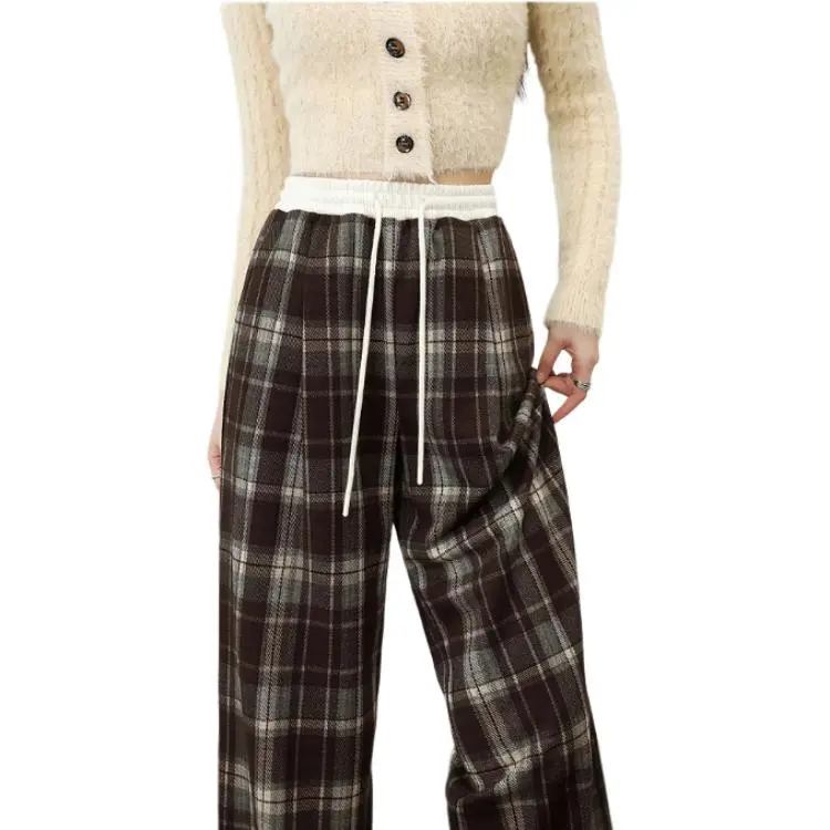 【dme】 Casual Pants Women's Dark Brown-4