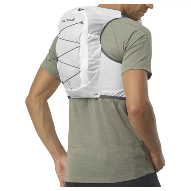 SALOMON Polyamide Backpack Regular Unisex Black & White-3