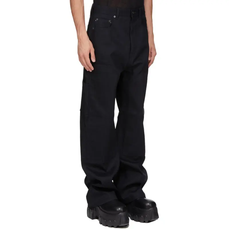 Rick Owens DRKSHDW Double Knee Geth Pant-1