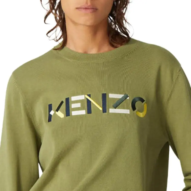 KENZO SS21 Knitwear Women's Dark Green-3