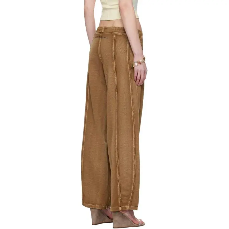 ECKHAUS LATTA Casual Pants Women's Brown-1