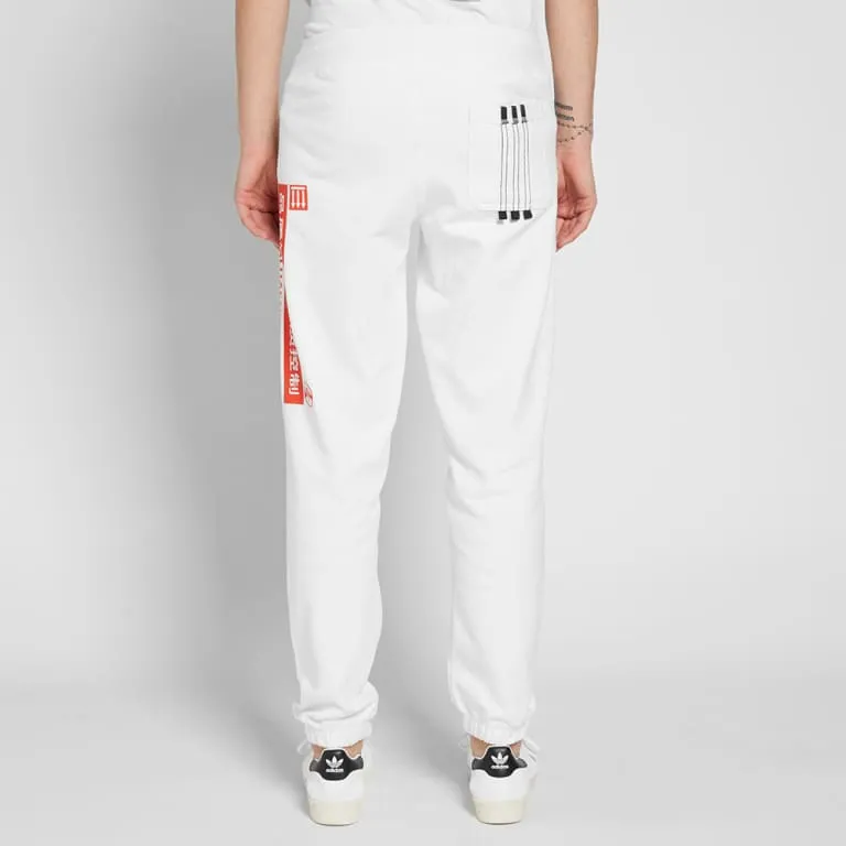 Adidas Originals Knitted Sweatpants Men White-3