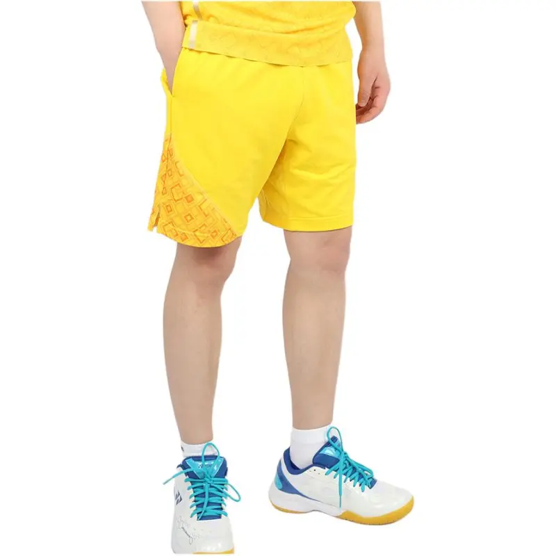 YONEX Sports Shorts Men's Begonia Flower Yellow-5
