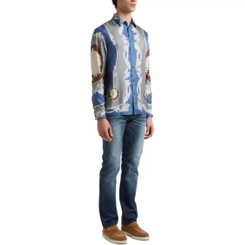 VERSACE Medusa Cameo print Shirt-2