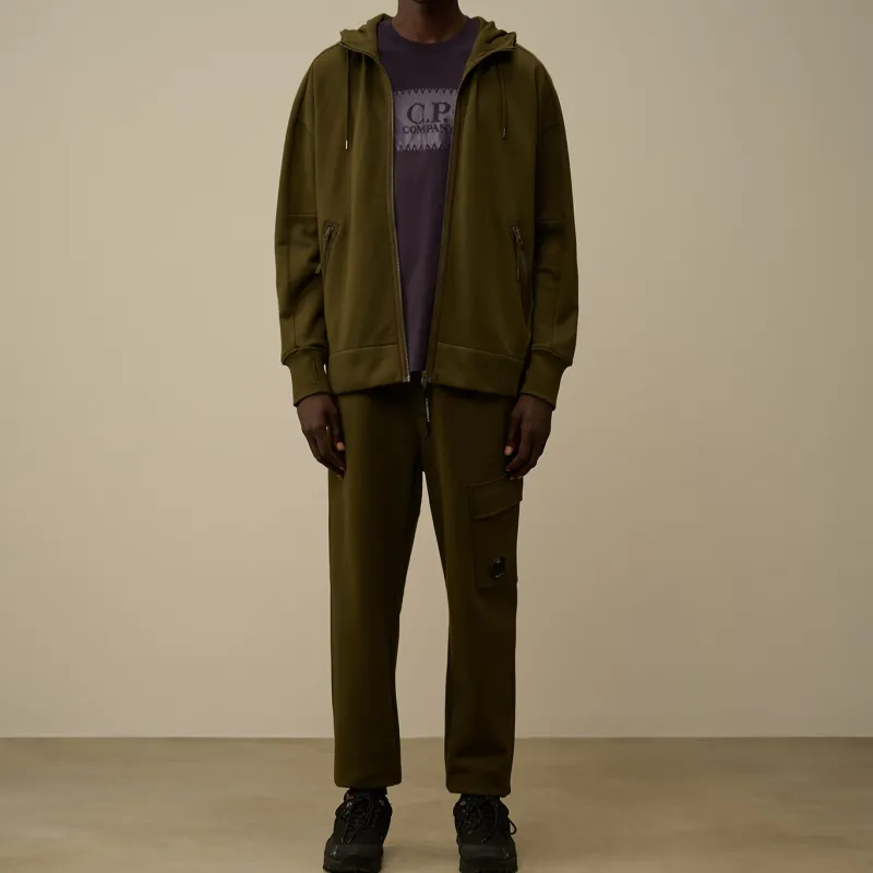 C.P.Company Tapered Leg Cargo Track Pants-1