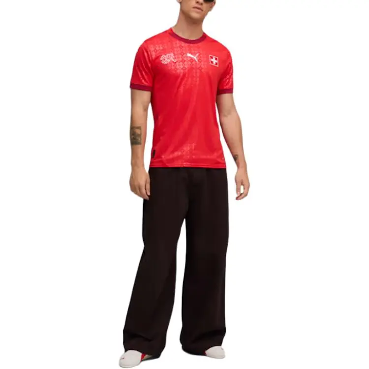 PUMA SwitzerlandTEAM Soccer Jersey Men's-3