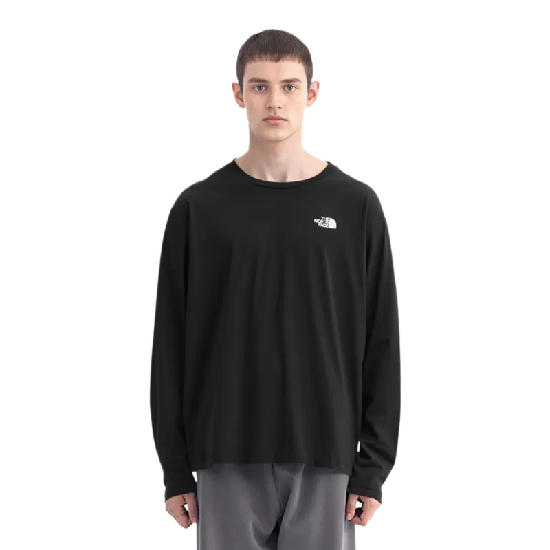 THE NORTH FACE Merino Wool L/S R/Tee 8 Sweatshirt Men's Black-3
