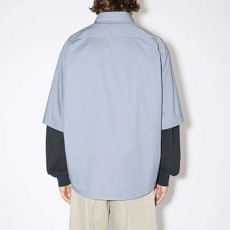 Acne Studios Shirt Men's Dusty Blue-2