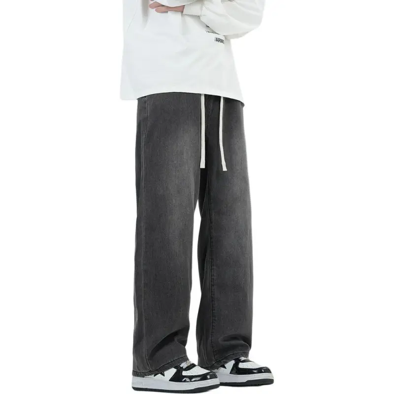 BEAR UNION Jeans Unisex Black Gray-3