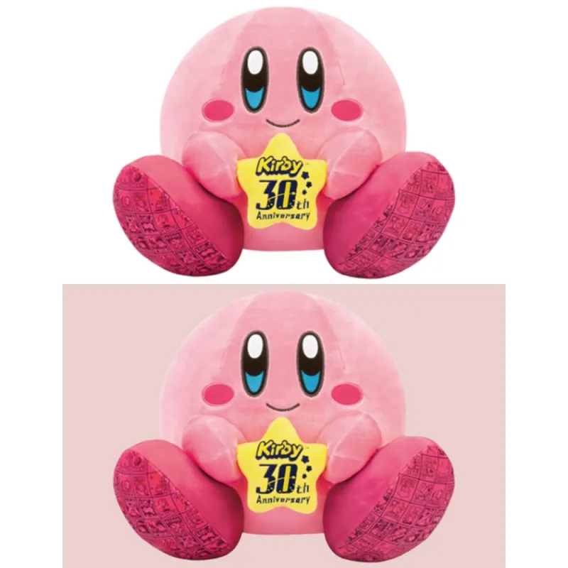 BANDAI Star Kirby Ichiban Kuji B Reward Dolls Plush Doll 26cm Height 30th Anniversary Commemorative Edition-4