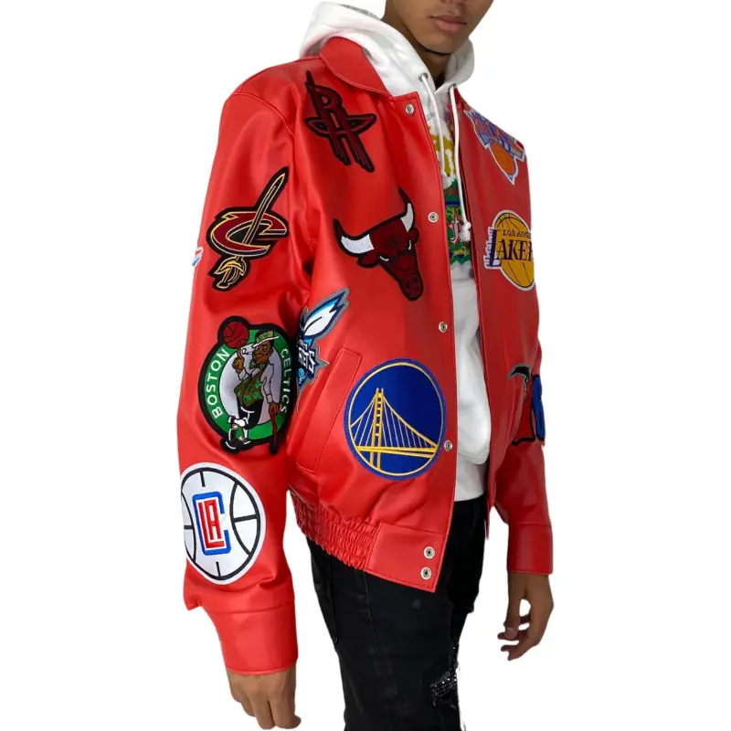 JEFF HAMILTON X Nba Collage Jacket-4