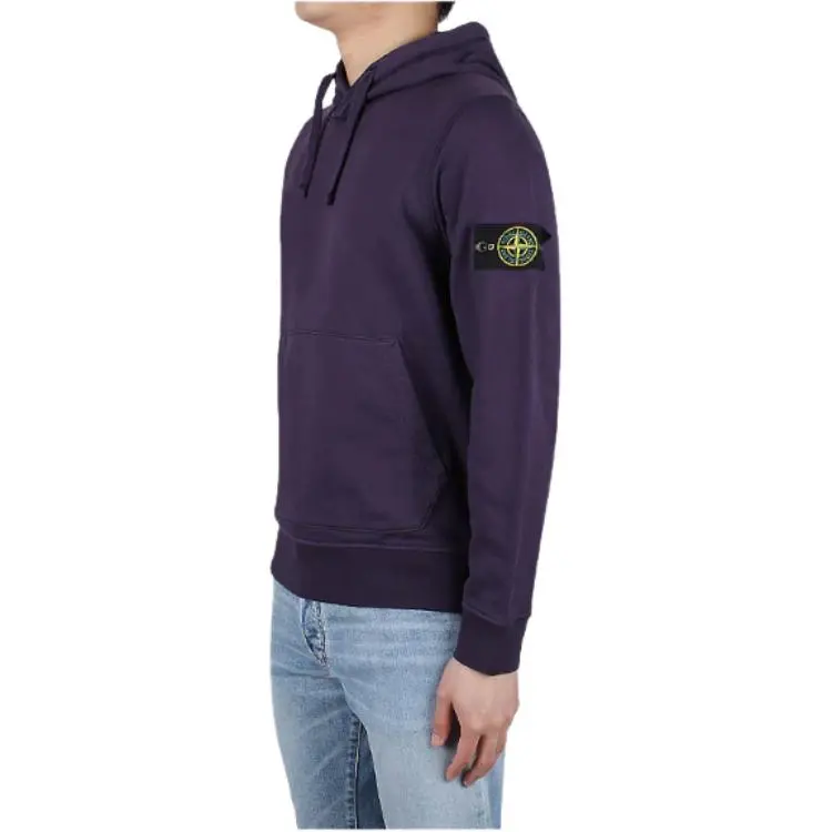 STONE ISLAND Sweatshirts Men Dark Purple-3