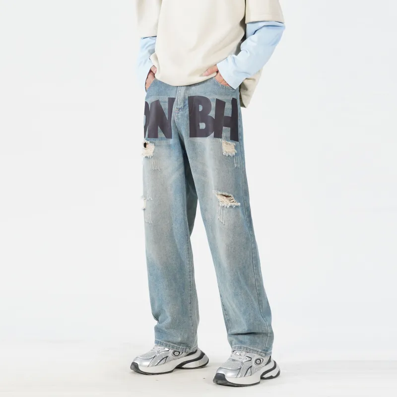 DNBH Jeans Unisex Vintage Blue-2
