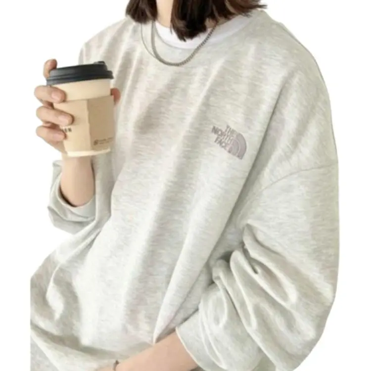 THE NORTH FACE Sweatshirt Men's Gray-3