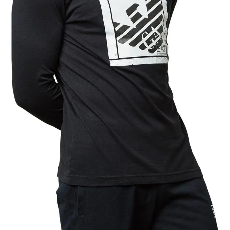 ARMANI JEANS T Shirts Men Black-4