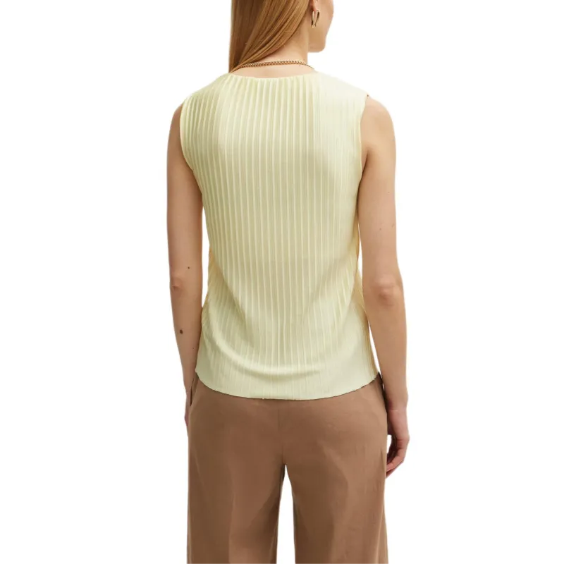 HUGO BOSS Tank Tops Women's Yellow-2