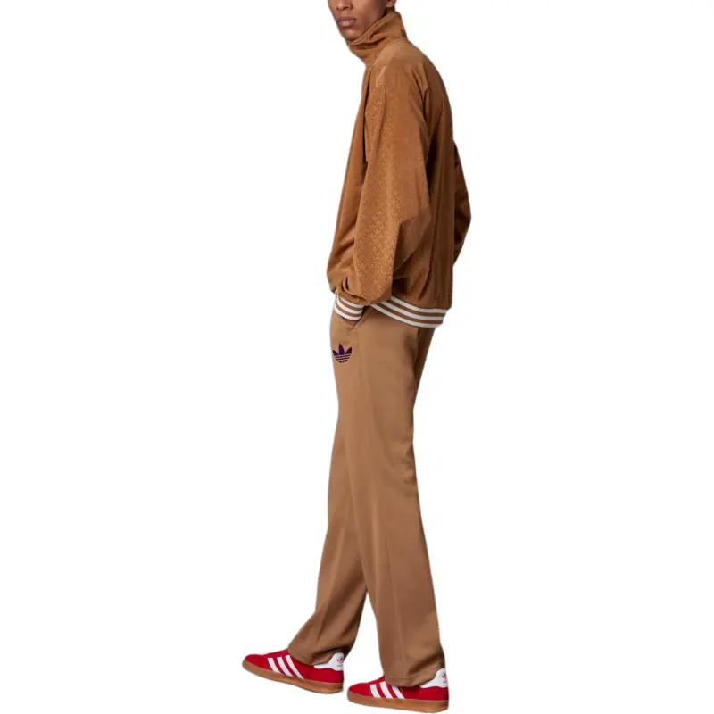 Adidas Originals Knitted Sweatpants Men's Brown-4