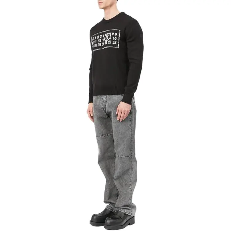 MM6 Maison Margiela Knitwear Men's Black-3