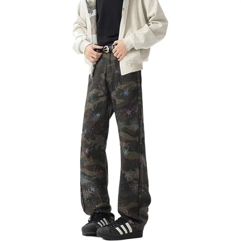IJRJ Jeans Unisex Camouflage-2