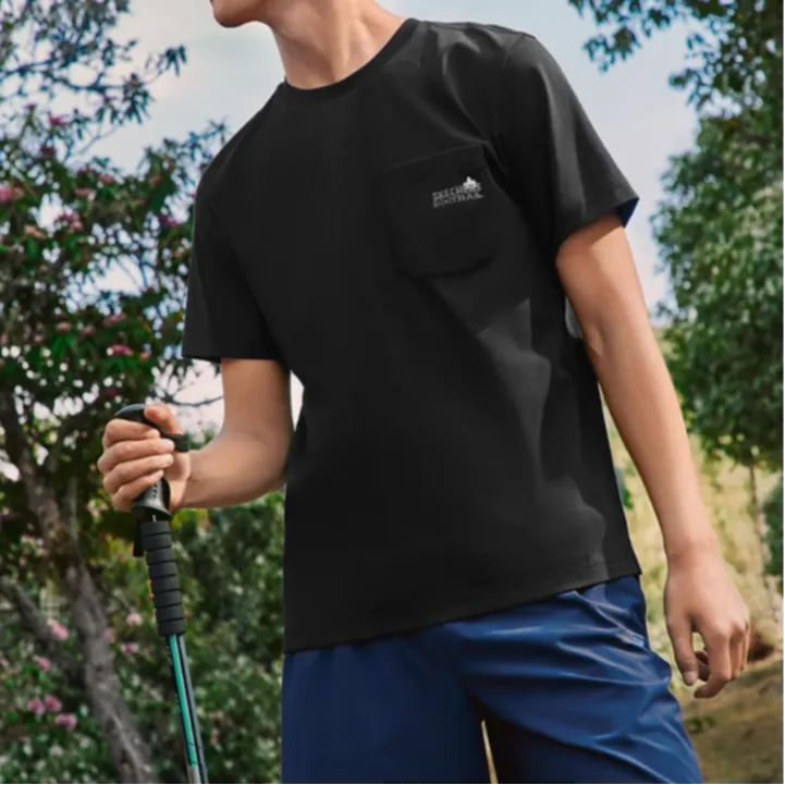 Skechers Wilderness Outdoor Collection Sorona T Shirt Men's Carbon Black-2