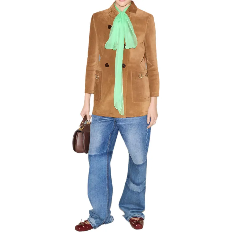 GUCCI Shirts Women's Green-4