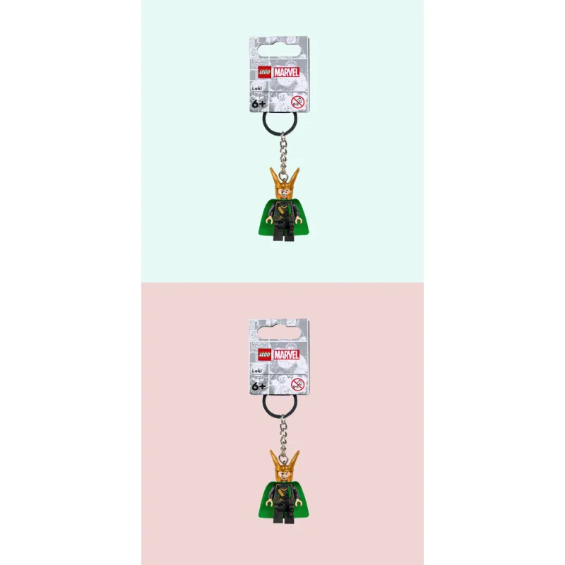 LEGO Loki Key Chain Building Blocks 854294-1