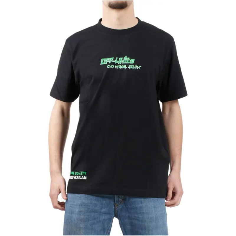 OFF WHITE Barber Slim Ss T shirt-2