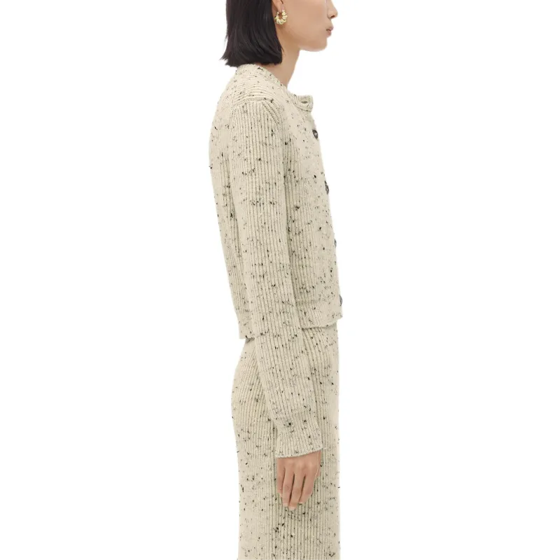 Bottega Veneta Buttoned Crewneck Sweater-5