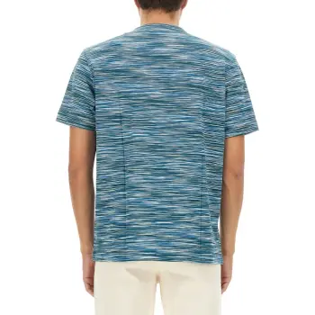MISSONI Slub Crewneck T Shirt