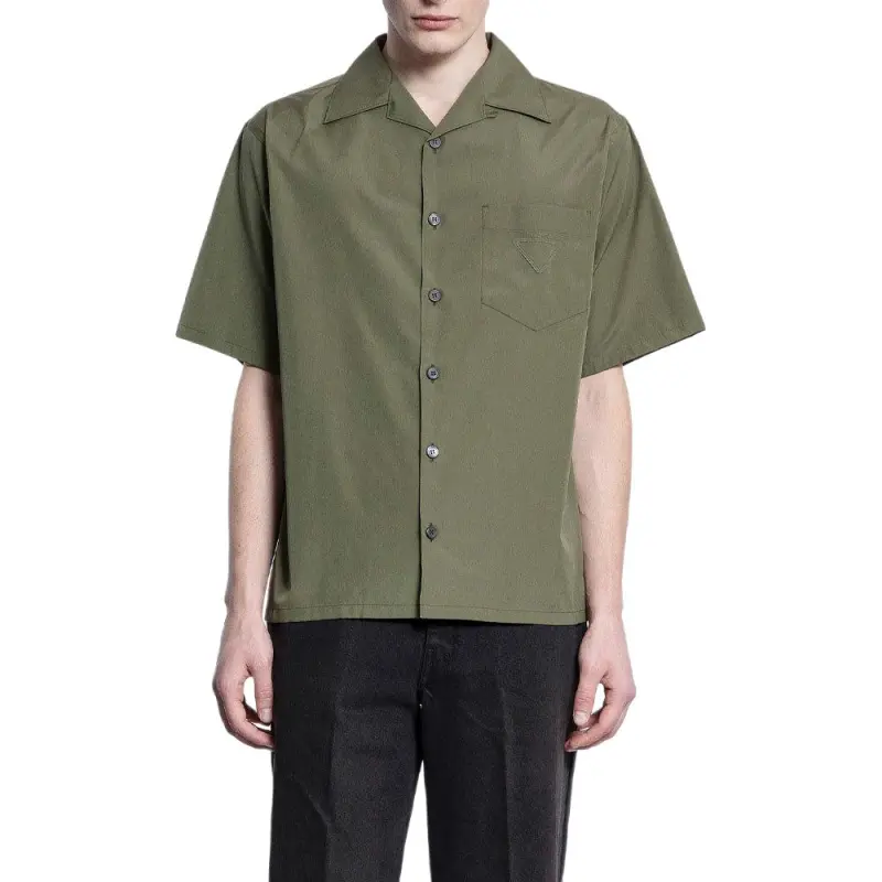 PRADA Short Sleeved Buttoned Shirt-2