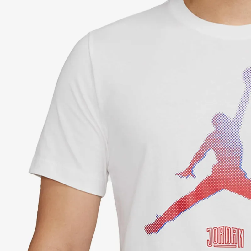 Jordan T Shirts Men White-4