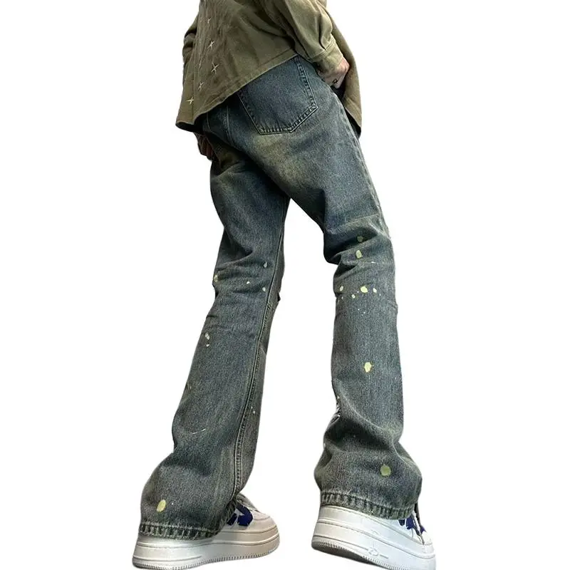 NHZN Jeans Unisex Yellow Mud-3