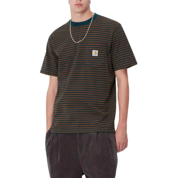 Carhartt WIP SS24 S/S Verner Pocket T Shirt T Shirt Unisex Duck Blue-4