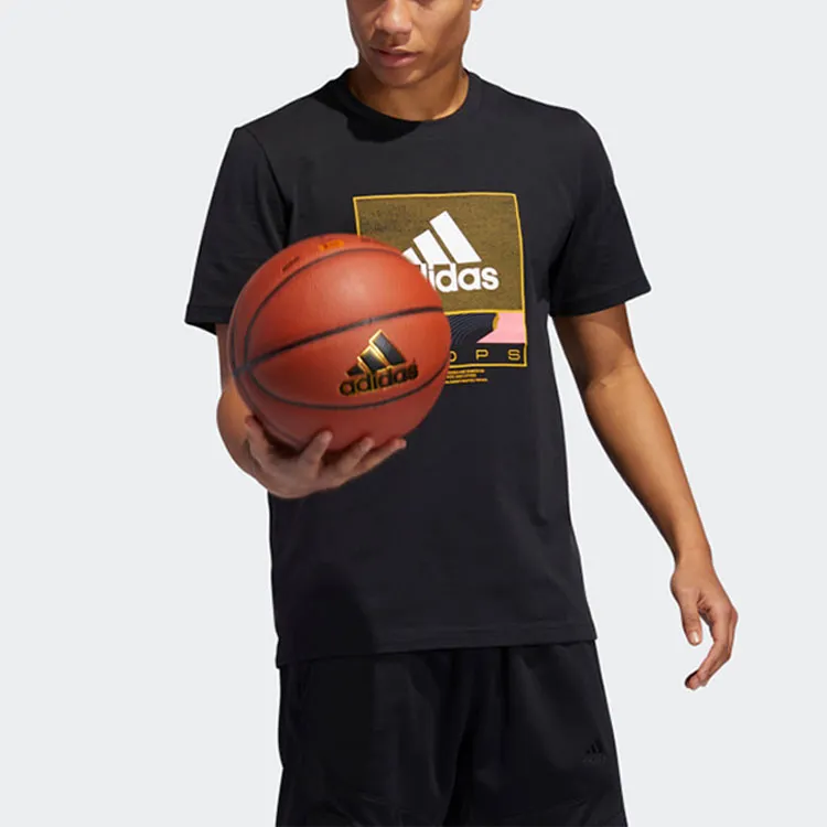 Adidas T Shirts Men Black-4