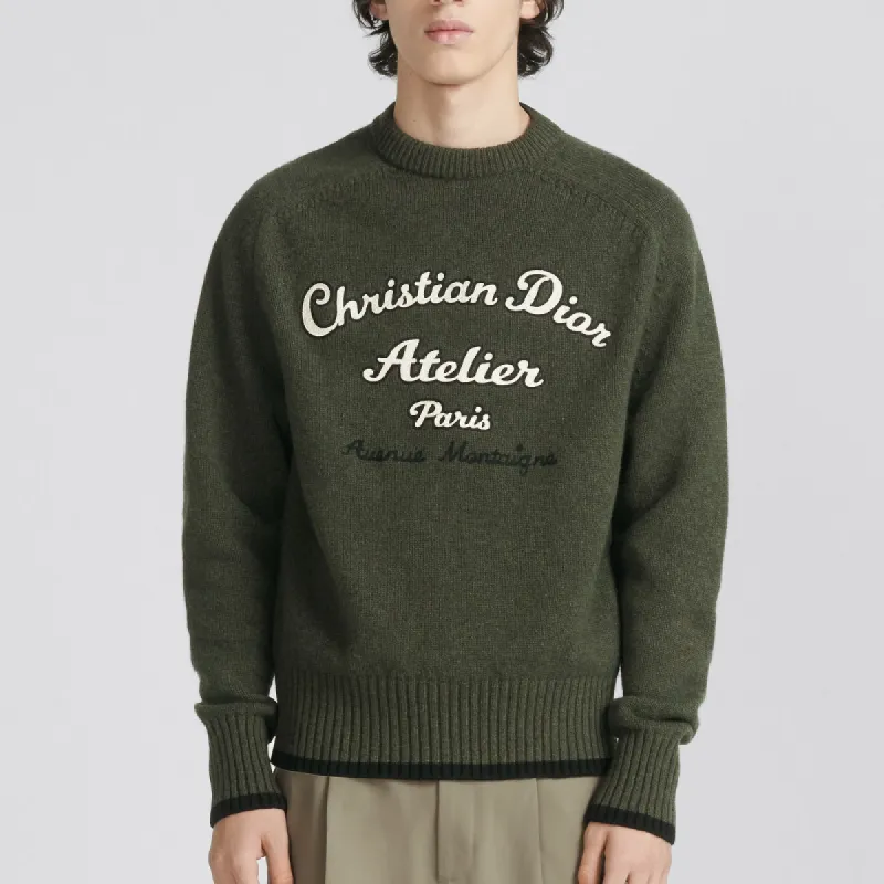 DIOR Sweaters Men Green-2