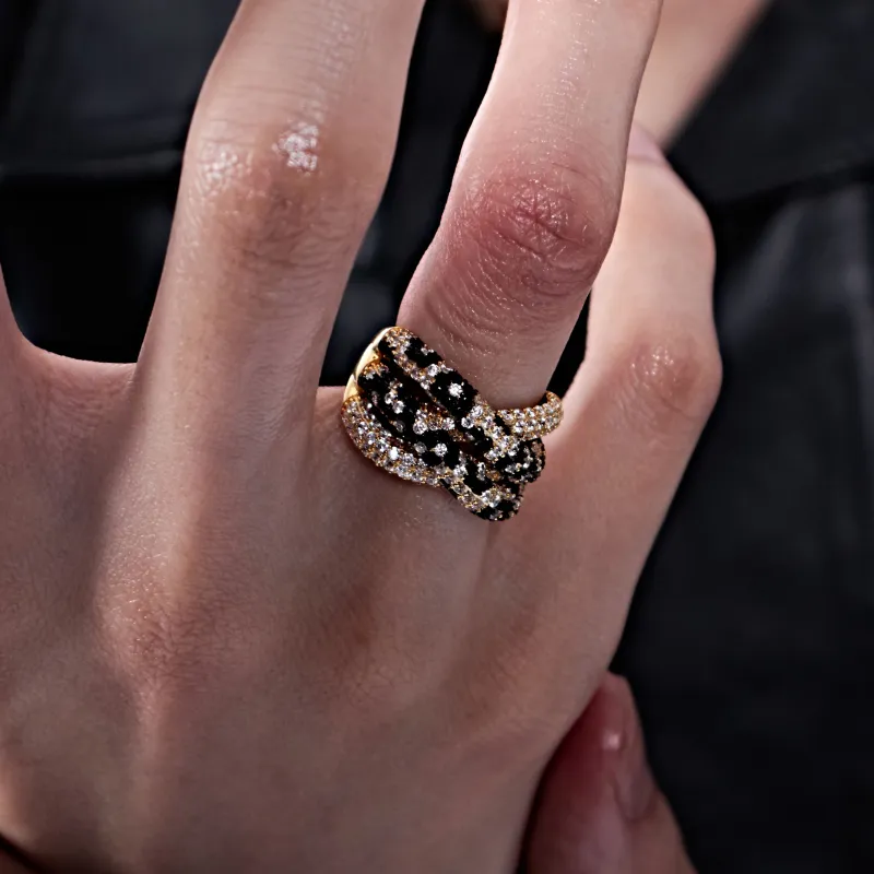 NothingButMini White Gold Plated Copper Rings Unisex-8