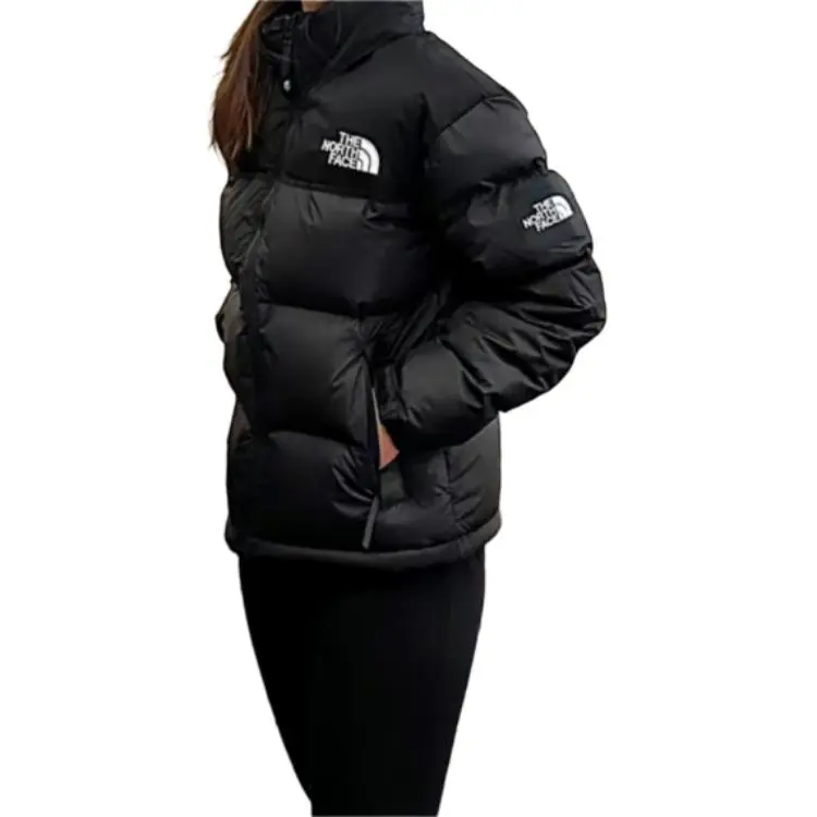 THE NORTH FACE Novelty Nuptse Down Jacket Black Unisex Korea Version-4