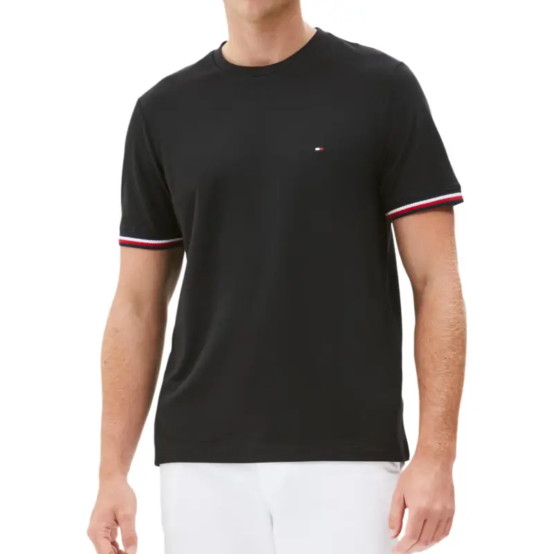 Tommy Hilfiger T Shirt Men's Black-3
