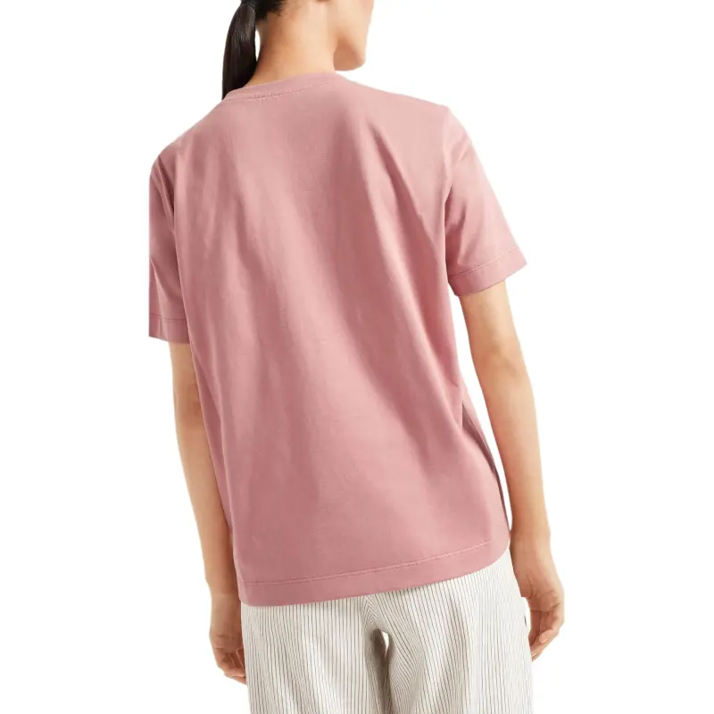 Brunello Cucinelli Monili Embellished Crewneck T Shirt-3