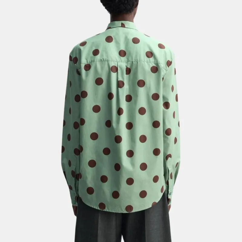 ZARA Harry Lambert Co-brand Shirts Unisex Green-3