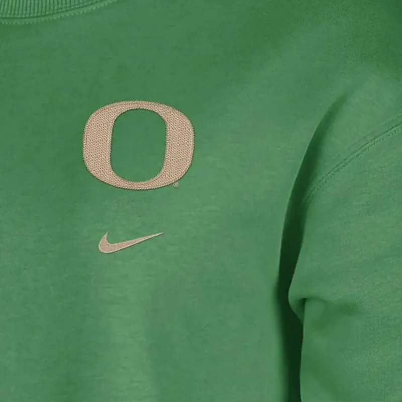 Nike Oregon Club Fleece Sweatshirt Oregon Club Women's Emerald Green-2