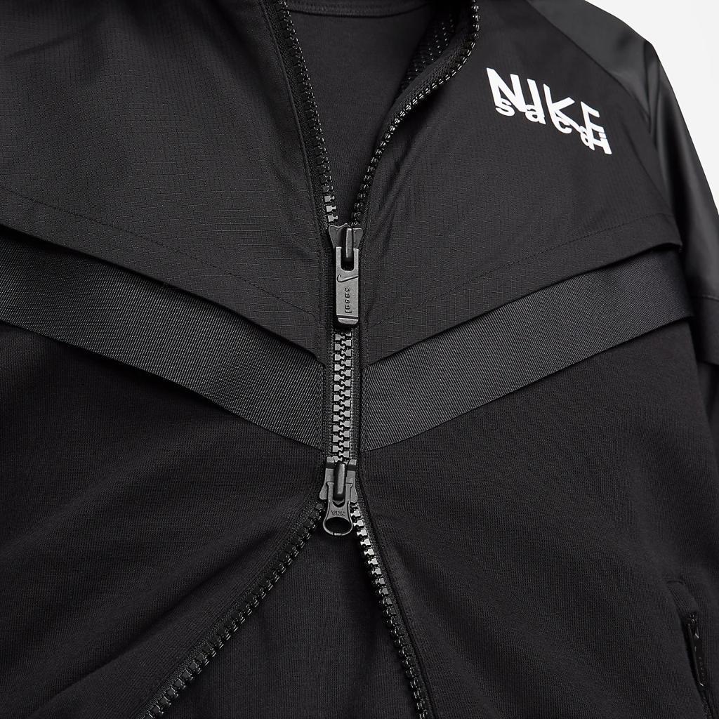 Nike X Sacai Full Zip Hoodie Asia Sizing L - POIZON