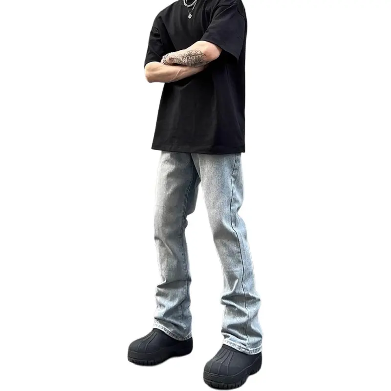 KVIV Jeans Men Ice Blue -4