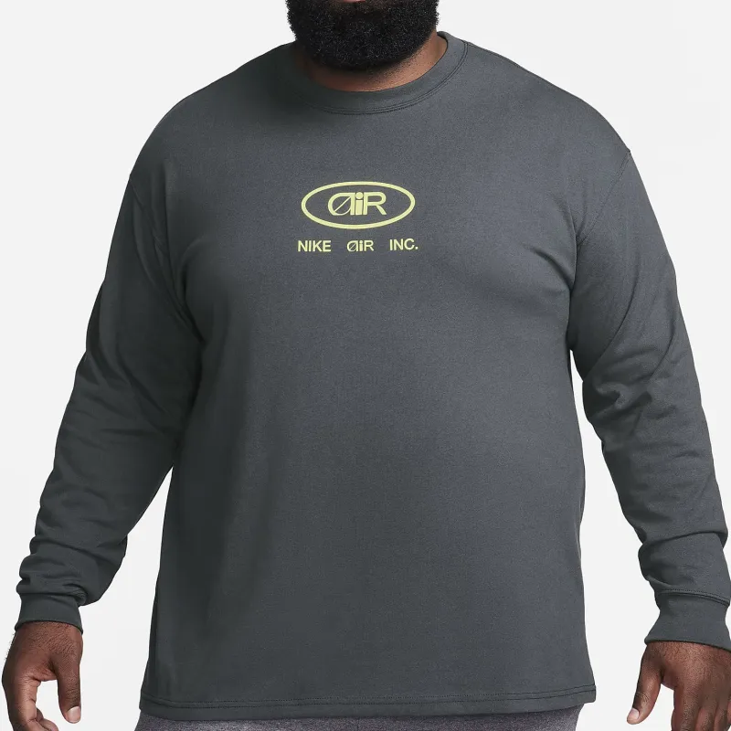 Nike T-Shirts Men Anthracite-4
