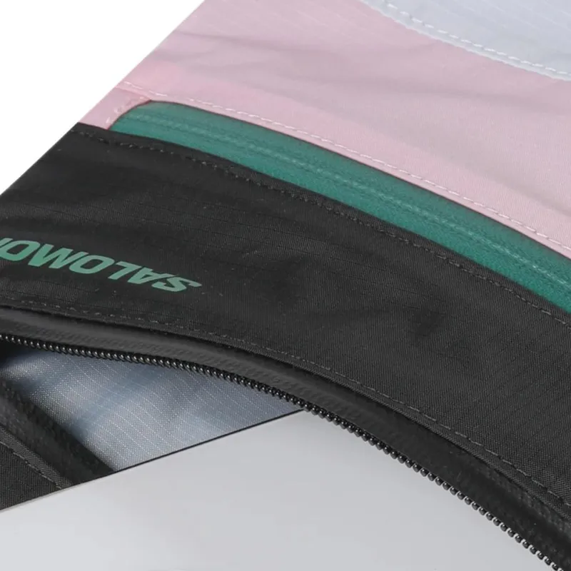 SALOMON Nylon Shoulder Bag Crossbody Bag Unisex Pink & Black-6